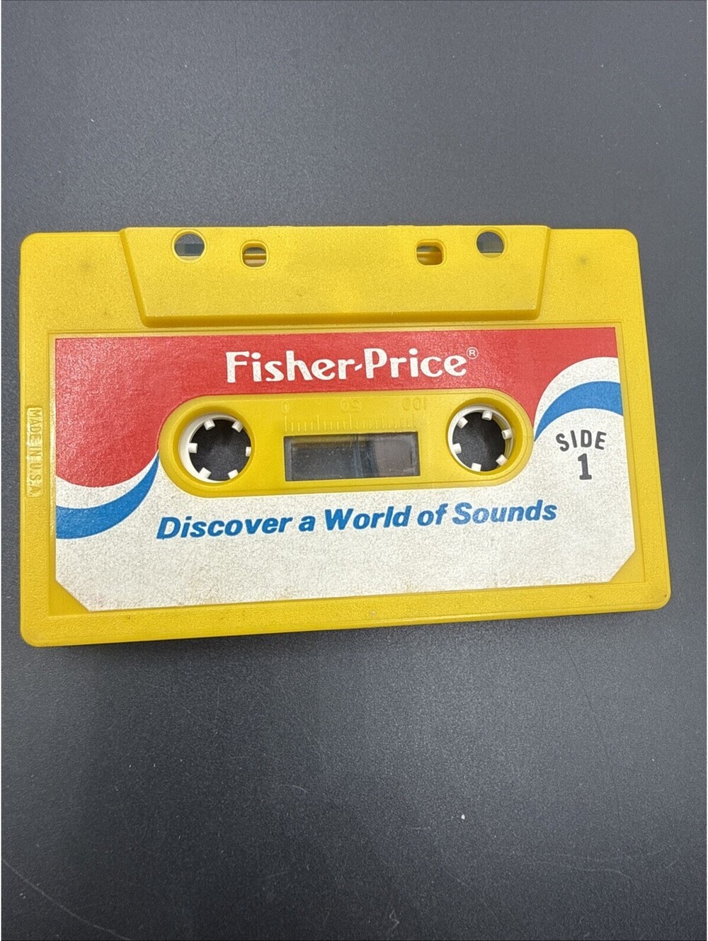 Vintage 1980 Fisher Price  Discover A World Of Sounds Audio Cassette Tape Tested